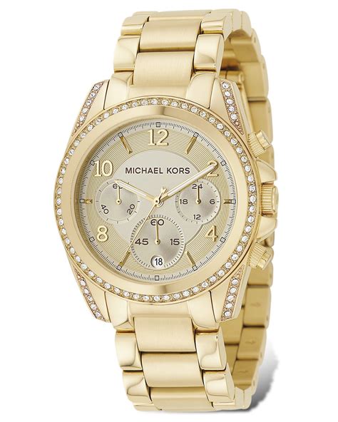 michael kors watches outlet gold|Michael Kors watch outlet price.